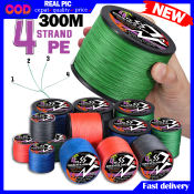 Super Strong PE Fishing Line - 4 Strand Braided Line