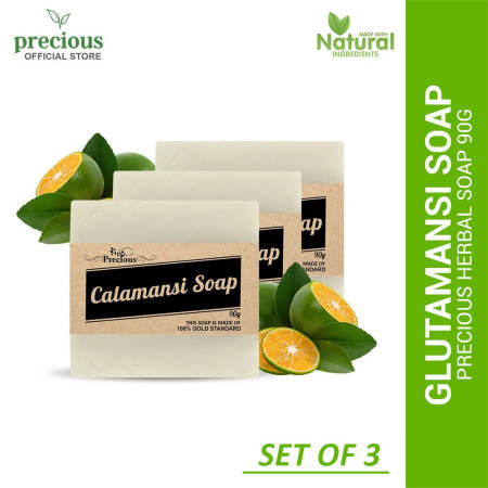 Organic Glutamansi Soap - Skin Whitening, Deodorizing (Precious Herbal Solutions