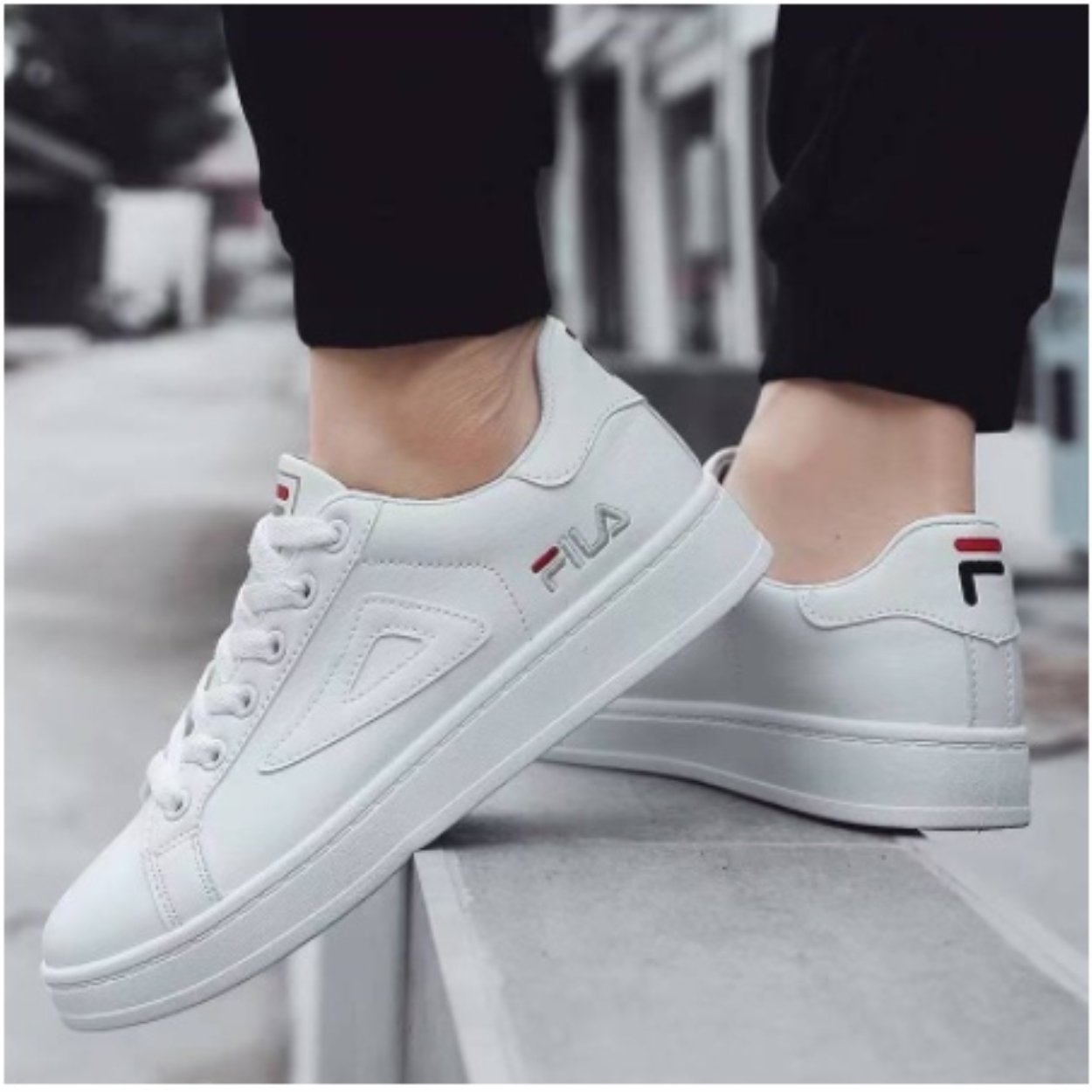 fila shoes flat