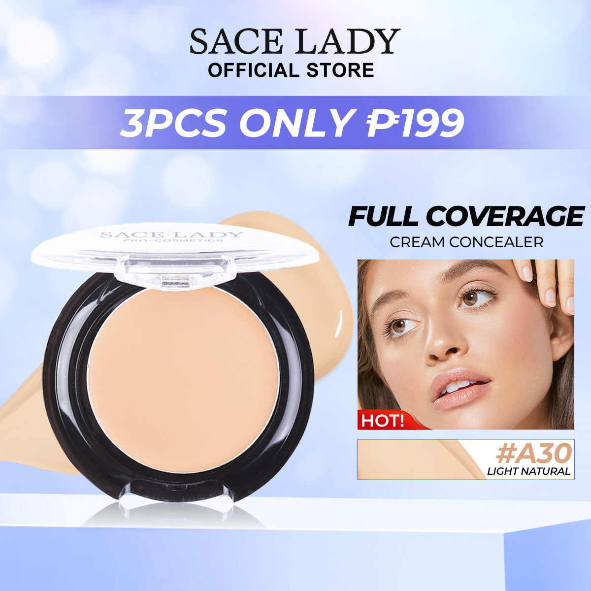 Discount on SACE LADY  shoes - SKU: SACE LADY Full Coverage Concealer Waterproof Lasting Smooth Flawless Corrector Cream for Eye Dark Ci