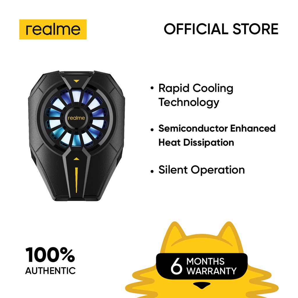 realme cooling back clip