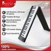 Bansid Foldable Portable Digital Piano with 88 Semi-weighted Keys