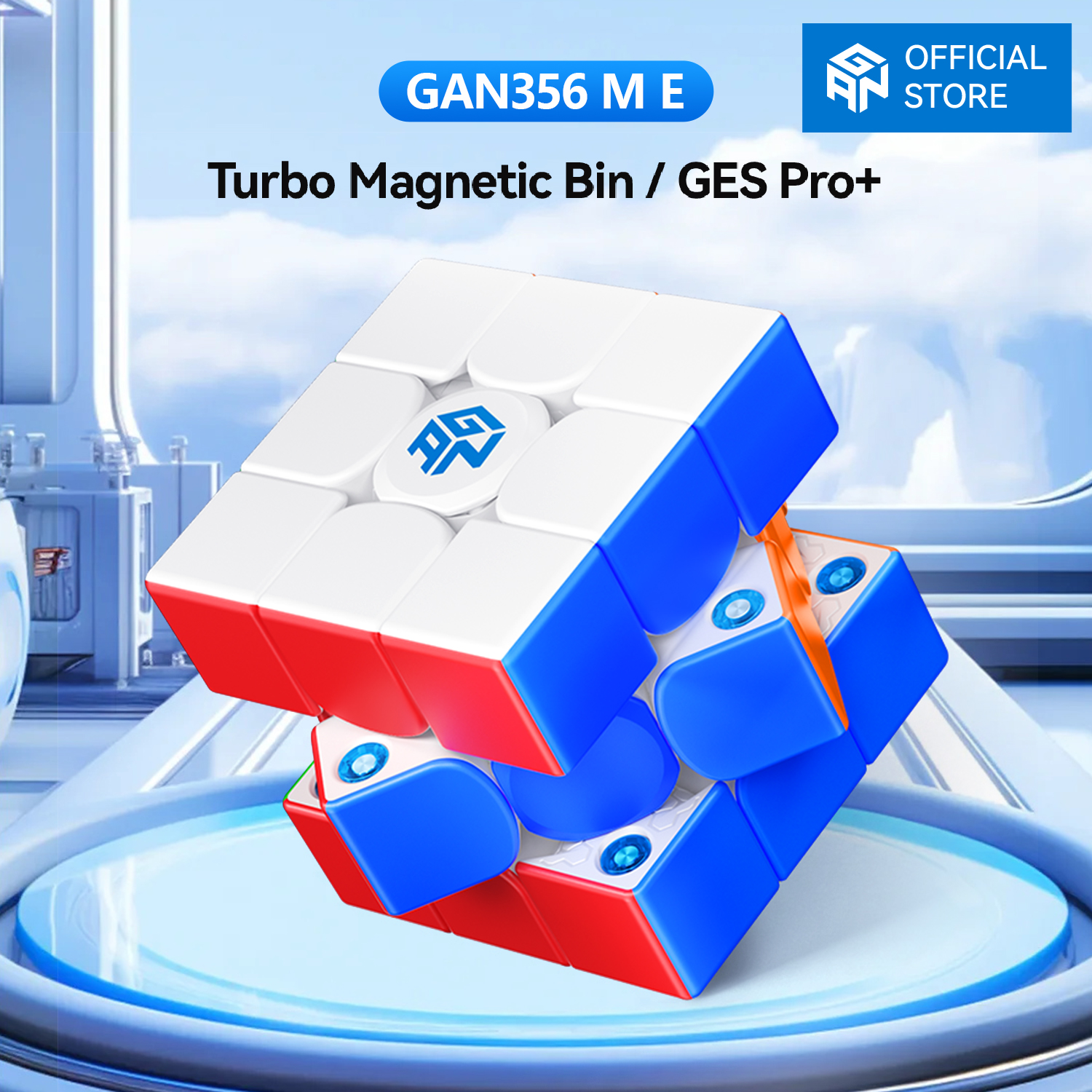 GAN356 M E Magnetic 3x3 Speed Cube for Kids