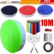 Anti-Slip Racket Belt Grip Tape - 10m by 