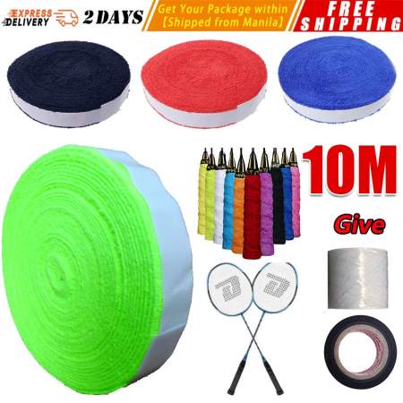 Anti-Slip Racket Belt Grip Tape - 10m by 