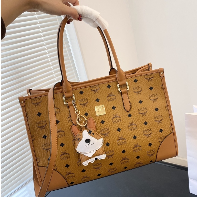 MCM - Tote bag for Woman - Brown - MMTAAKC02-CO