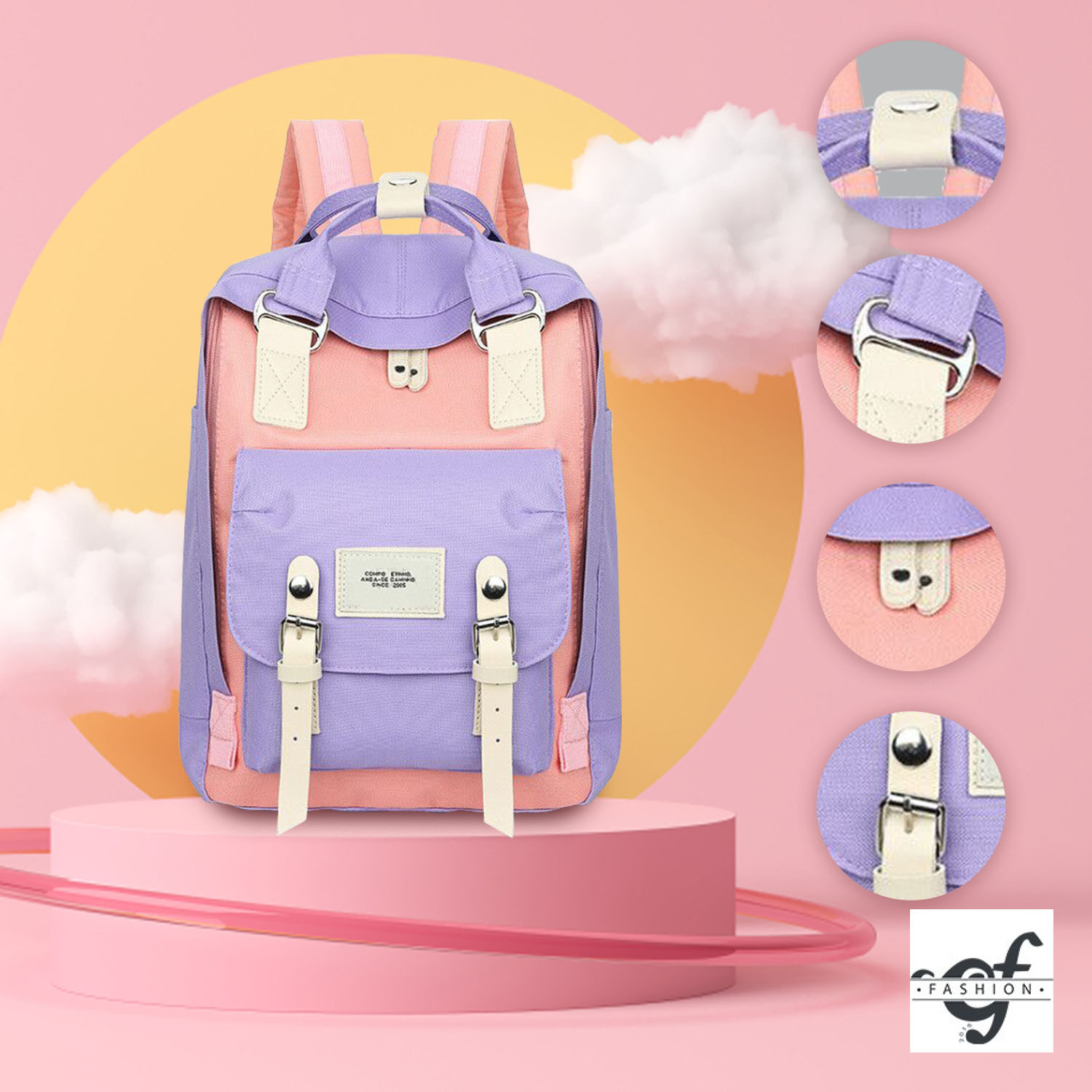 pastel backpacks for school