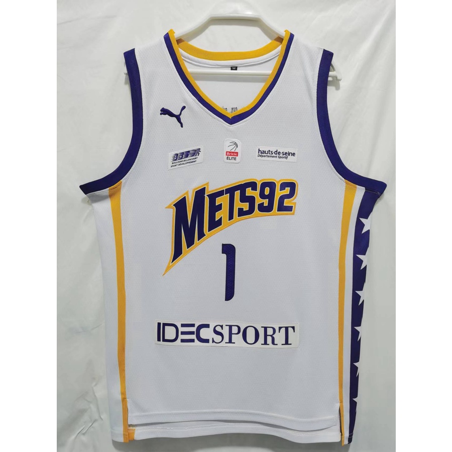 Men's Boulogne–Levallois Metropolitans 92 Victor Wembanyama Purple Jer –  Goal Getter Jerseys