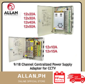 ALLAN 12V DC Centralized Power Supply Adapter for CCTV