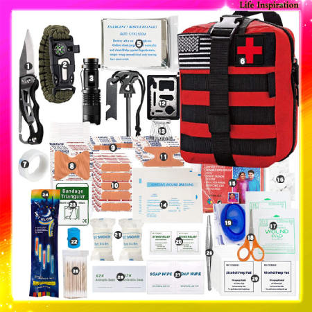250PCS First Aid Kit for Camping and Travel - Nono Brand