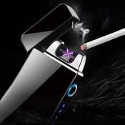 JHC Dual Arc Lighter with LED Power Display
