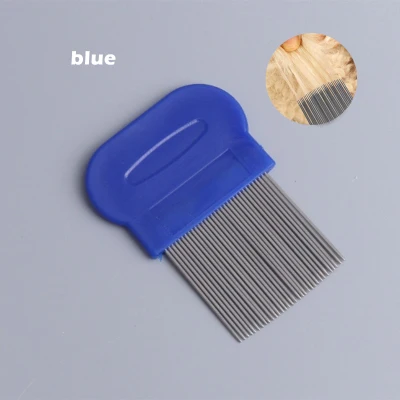 Comb Remove Fleas Lice Stainless Steel Comb Dog Cat Hair Grooming Tool (1)