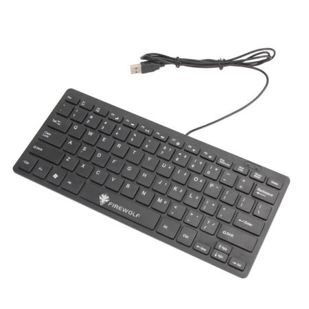 ITOP Wired Mini Keyboard - Slim and Mute (USB)