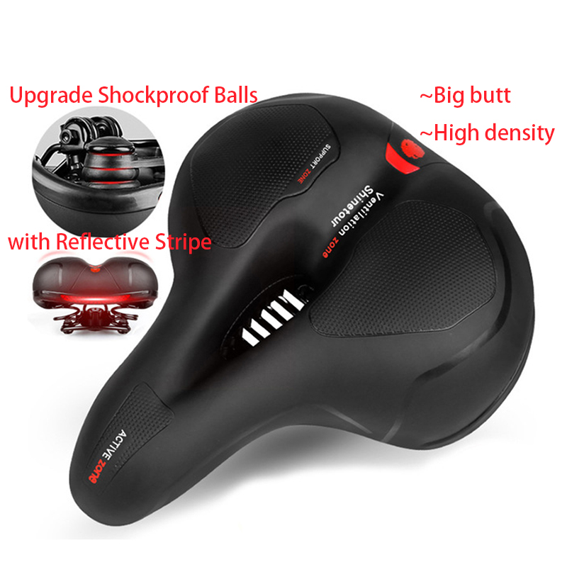 Bike seat best sale for big balls