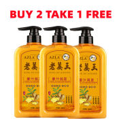 AZLA Ginger Shampoo - Buy 2 Get 1 Free, 500ml