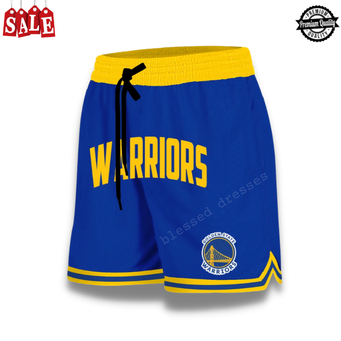 warriors jersey shorts