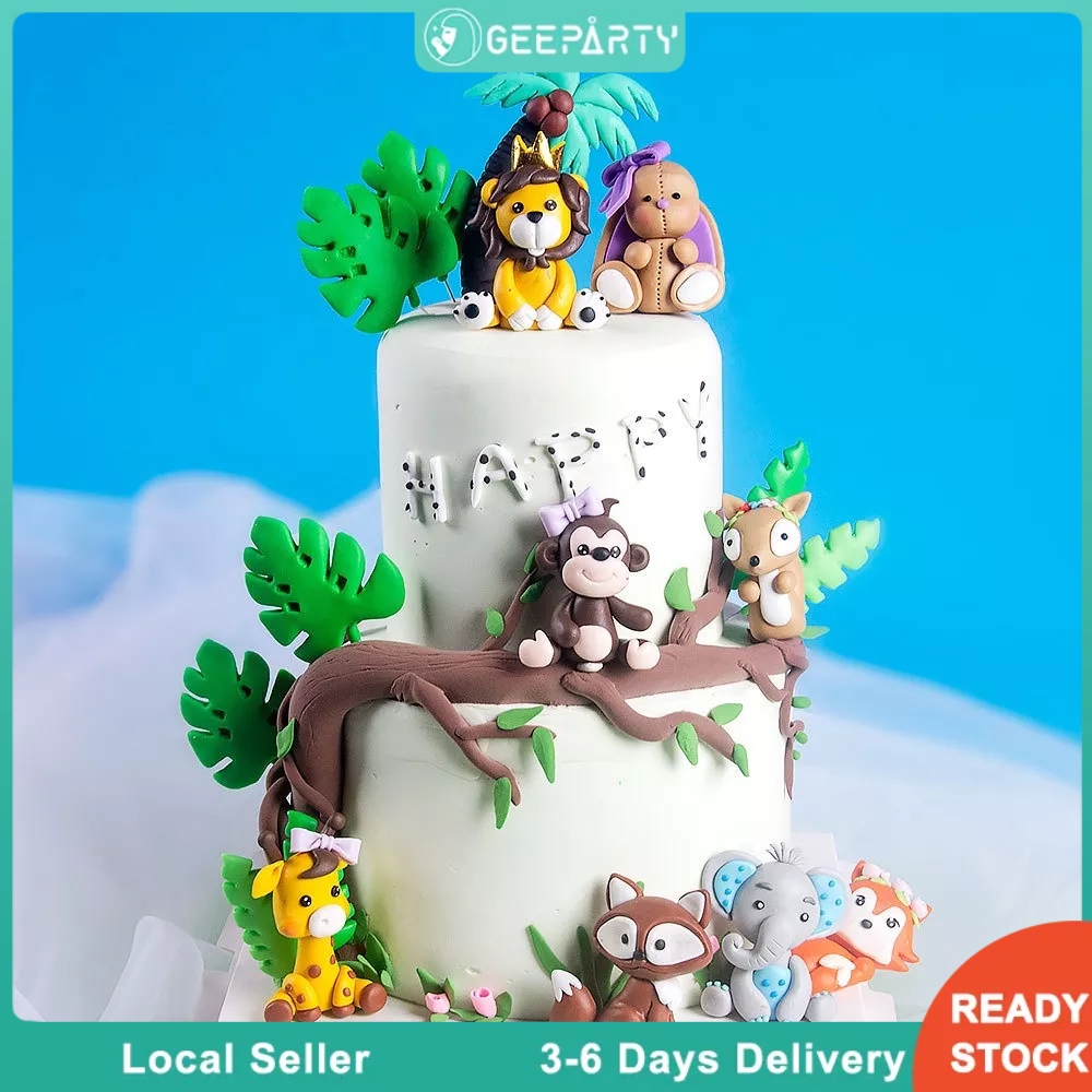 3-Tier “Wedding Cake” with 3D Custom Clay Figurine – BarknBake.co