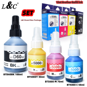 L&C Refill Ink for Brother Printer