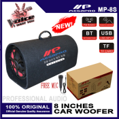 MP-8S 8" Bluetooth Car Woofer Speaker with Super Bass