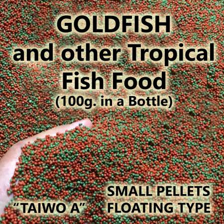 JTC Aquavigor TAIWO Floating Pellets for Goldfish 100g