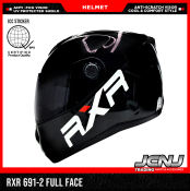 JCNJ RXR 691-2 Motorcycle Helmet with Single Visor
