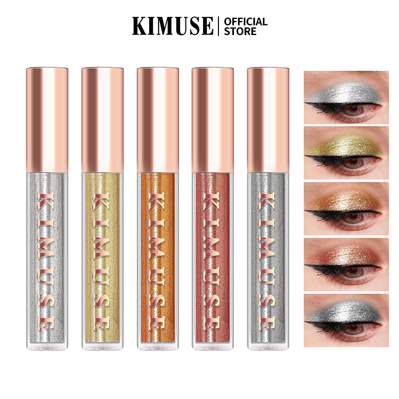 Discount on Kimuse  shoes - SKU:  5pcs/Set Liquid Glitter Glow Eye Shadow Set 100g