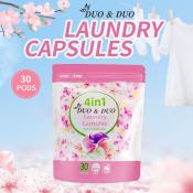 30 pods 4n1 Laundry Capsules / Cherry Blossom Scent