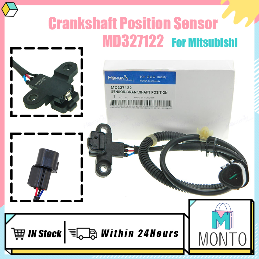 2-Pack Camshaft & Crankshaft Position Sensors For Lancer 2002-2007 2.0L 4-Cyl – C-HORSE