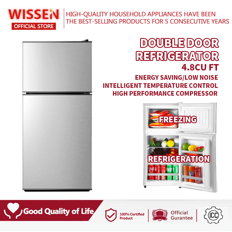 WISSEN No Frost Two-Door Refrigerator with Smart Freezer
