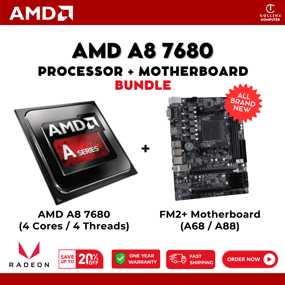 Amd A8 7680 Processor A8 7680 Amd A6 Ghz AMD A8-7680 Socket FM2+