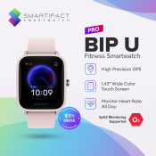 Amazfit Bip U Pro Smartwatch: Waterproof, GPS, Alexa, 60 Sports Modes