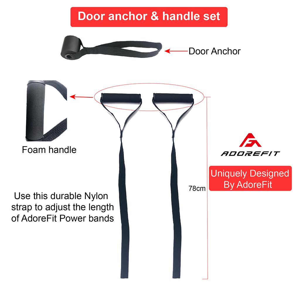  Bandbuddy Door Anchor Strap, Resistance and Exercise Band Door  Anchor is Made for Home Exercise. Easy Set up and Simple to use. : Sports &  Outdoors