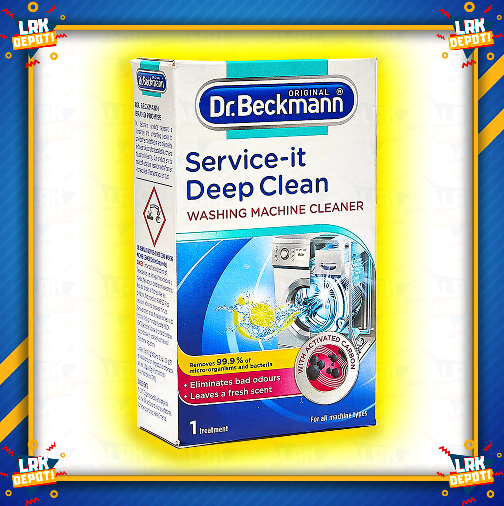 Dr. Beckmann Service-it Deep Clean Washing Machine Cleaner 250g