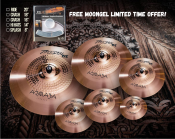Armada B8 Metal Cymbal Set with Free Drumstick and Bag