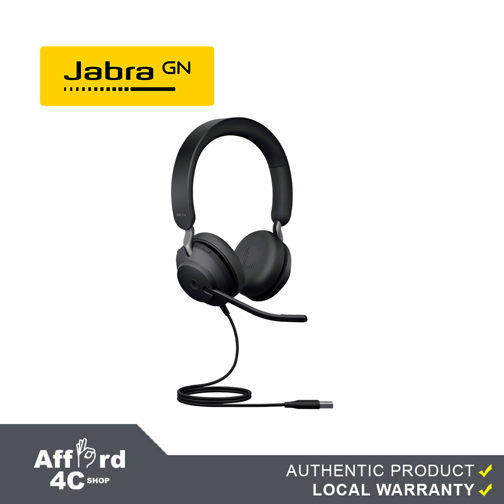 Jabra Biz 2300 Duo USB MS HD Voice (Part No. 2399-823-109) | Lazada PH