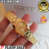 Seiko 5 21 Jewels KWC Automatic Gold Women's Watch