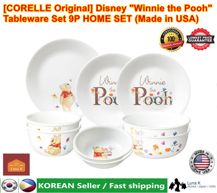 Corelle Brands Asia Pacific - LAUNCH  Winnie the Pooh Collection In  celebration of Winnie-the-Pooh's 95th anniversary this year, check out the  2 NEW Corelle Limited Edition 6pc Dinner Set at $99.90