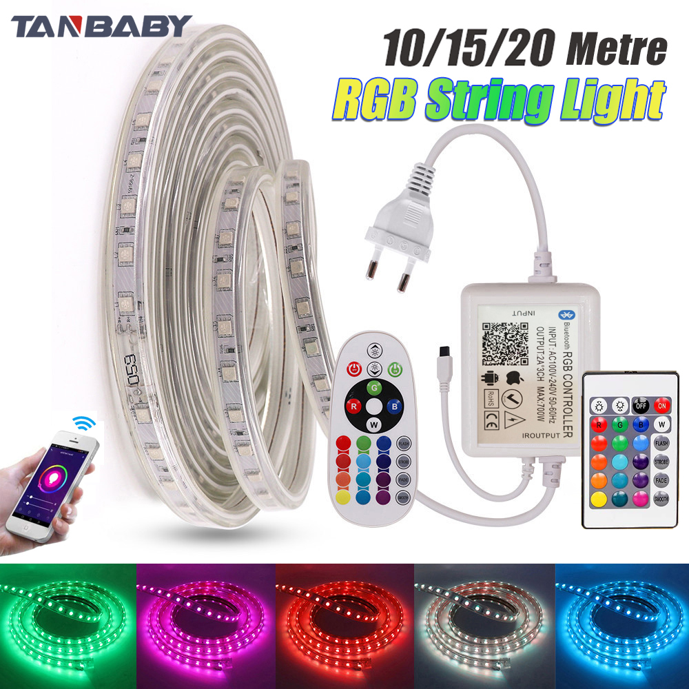 Cove Light LED Strip for Ceiling, RGB Remote Control