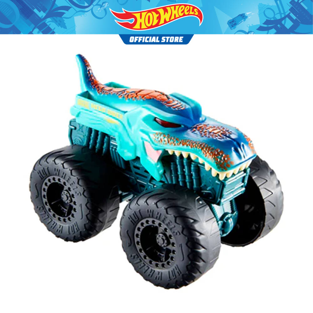 Carrinho Duplo Hot Wheels Monster Truck 1:64 Carbonator VS Bad Scoop - De  Coração Shop