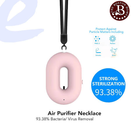 Boston Home U2 Air Purifier Necklace - Donut Design