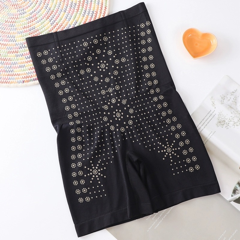 Motovita 1/2/4PCS Women's Graphene High Waist Flat Angle Corset Pants Warm Palace Protector Waist slimming Postpartum Hip Lifting Leggings Seamless Body Briefs Butt Lifter Shapewear - Image 3