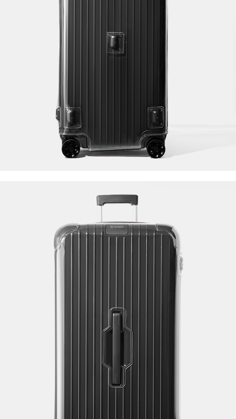 Clear Luggage Cover For Rimowa essential Trunk Plus 33inch Thicken