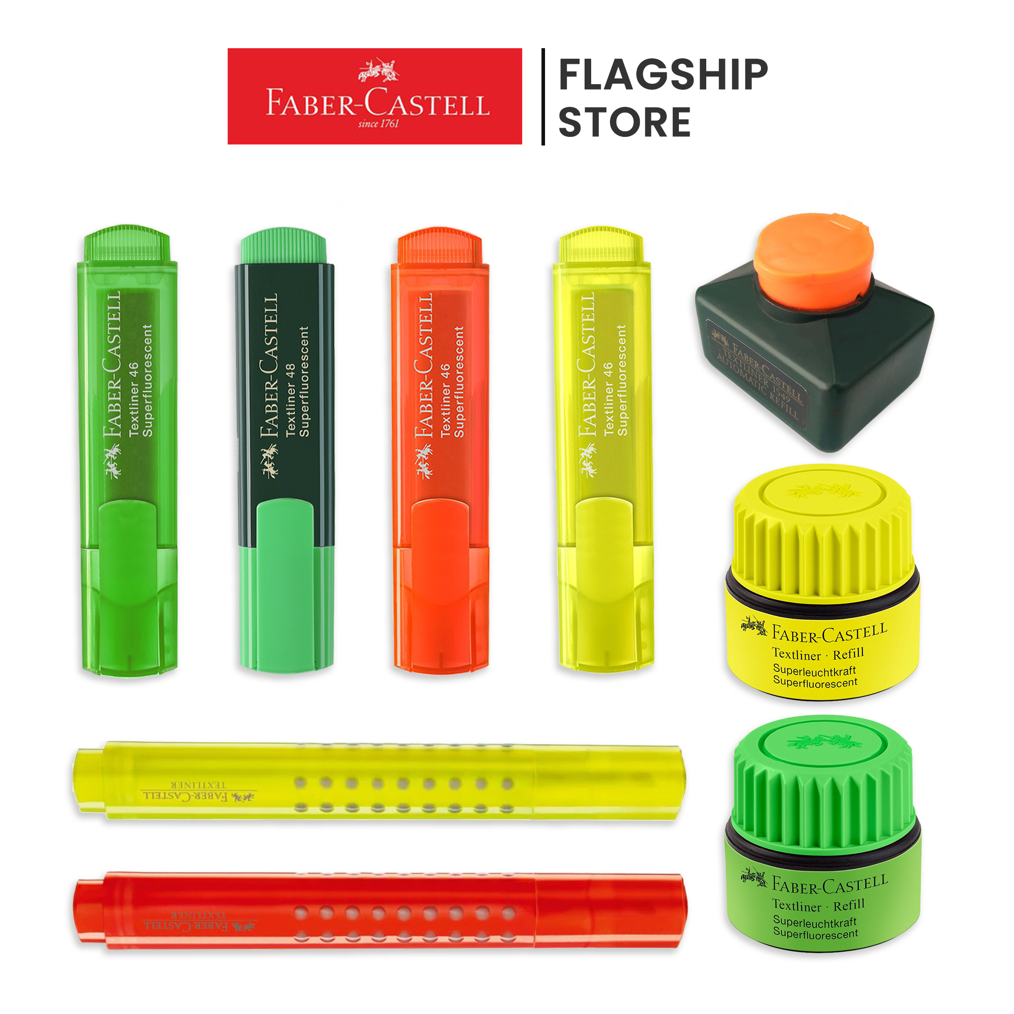 Faber Castell Textliner Refill Highlighter Refill Ink All Faber-Castell