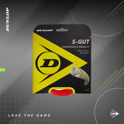 Dunlop Tennis String S-Gut  Red 17g