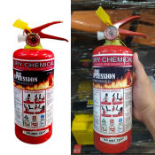 Fire extinguisher 3 lbs | Red ABC Dry Chemical