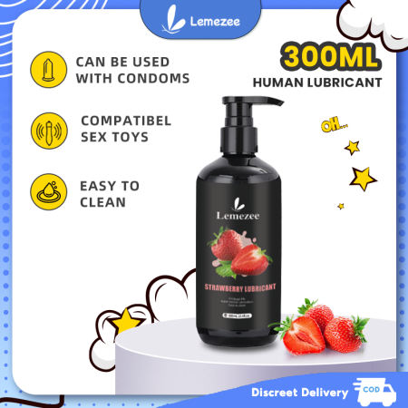 Lemezee 300ML Strawberry Flavored Lubricant Gel for Women/Men