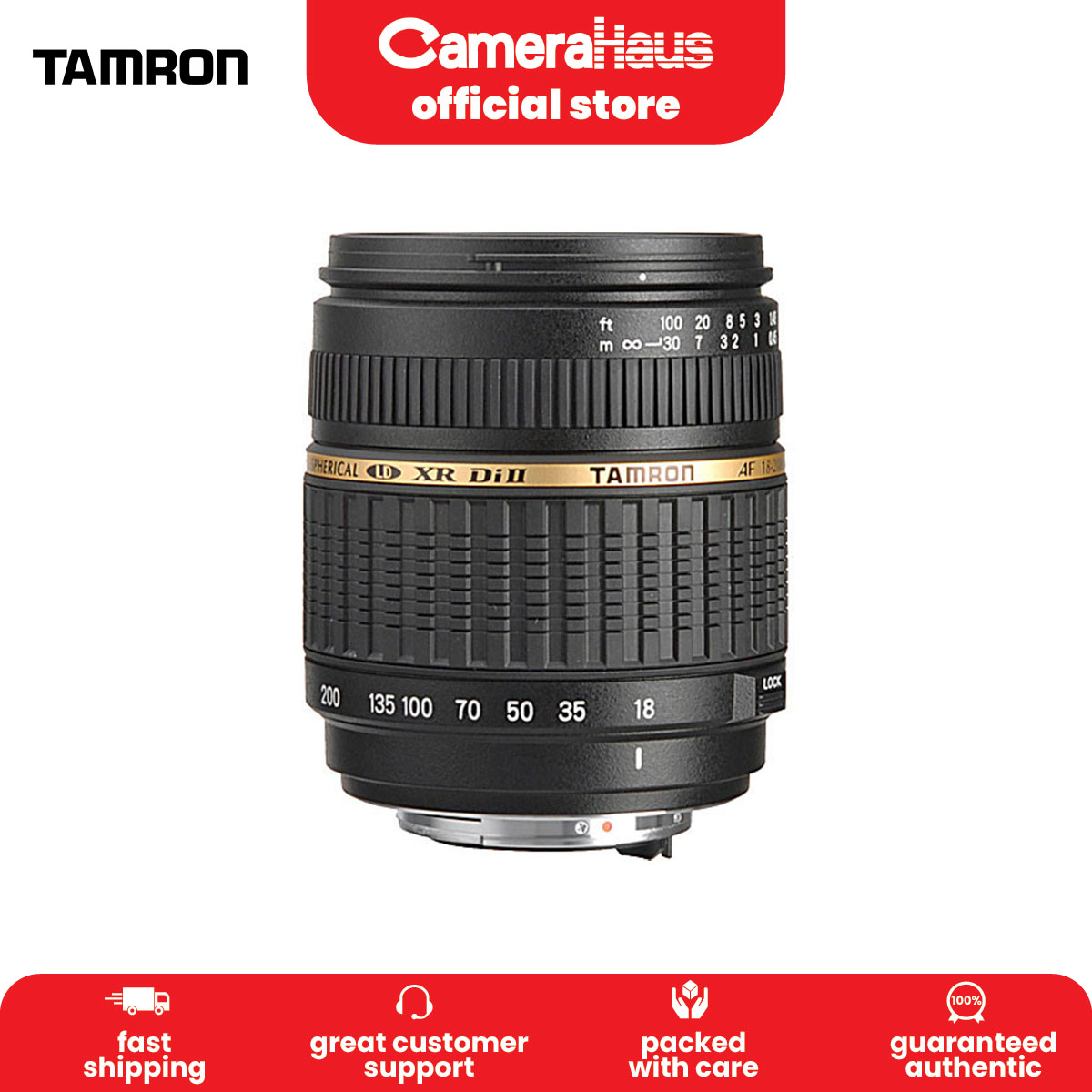 Tamron Zoom Super Wide Angle 18-200mm F3.5-6.3 XR Di-II LD Aspherical (IF)  Macro Lens for Pentax Digital SLR | Lazada PH