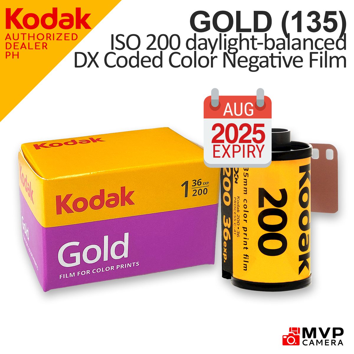 KODAK Colorplus 200 Gold 200 Ultramax 400 135 35mm Color Negative Film 36  exposures MVP CAMERA