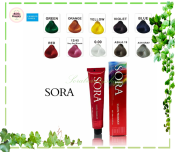 Sora Hair Color Dye in Assorted Vibrant Shades