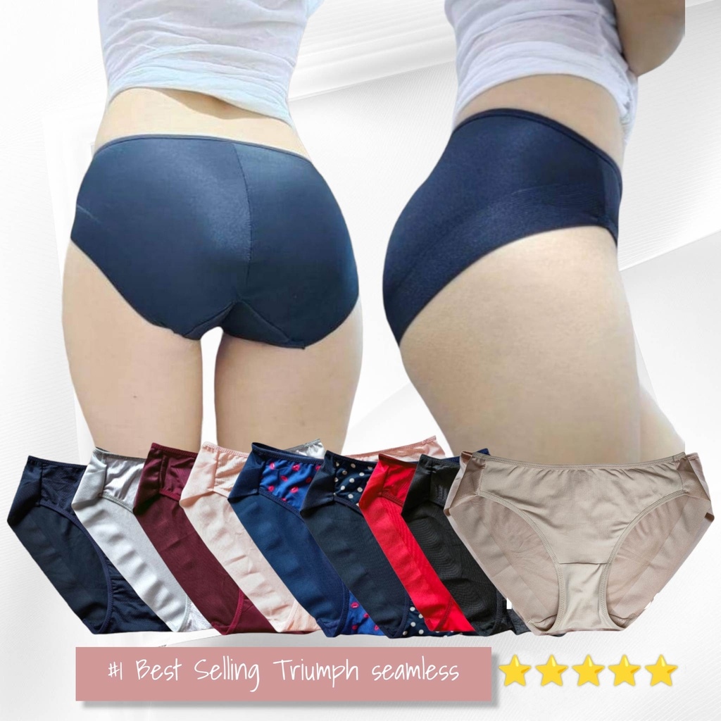 Seamless Stretch Plain Triumph Panty Trendy Woman Underwear